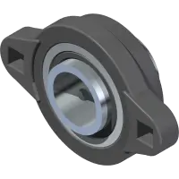 55.FB16016-2 Bearing, 2 Bolt Flange 1"