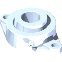 Bearing, Flange Block 1-7/16"