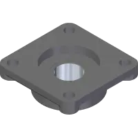 55.FB22020S Bearing, Flange 1-1/4S