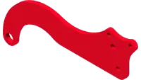 60.1263 Plate, Brush Mount Pivot