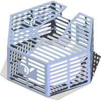 62.0838 Screen, Fan Intake