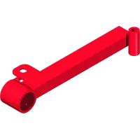 62.0972 Tube, Caster Wheel Mount