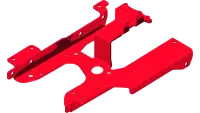 62.1394 Frame, Rear Upper