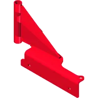 62.1433 Frame, Brush Mount Wing Left