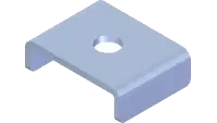 64.0876 Clamp, 3/8 Chain Rod