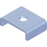 64.0876 Clamp, 3/8 Chain Rod