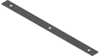 64.0958 Bar, Rubber Clamp