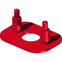 64.1007 Bracket, Height Nut Retainer