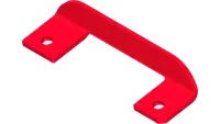 64.1018 Bracket, Belly Bar Support