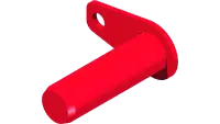 64.1023 Pin, 1" x 3-1/4l Straight Tab