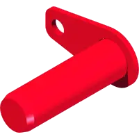 64.1023 Pin, 1" x 3-1/4l Straight Tab
