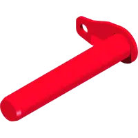 64.1026 Pin, 1" x 6L Offset Tab