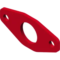 Plate, Rear Clamp Crossbar MT