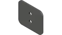 64.1179 Plate, Rear Slide Retainer