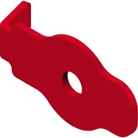64.1413 Bracket, Shield Spring