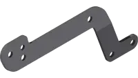 64.1629 Bracket, Radiator Mount Right