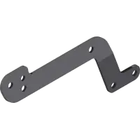 64.1629 Bracket, Radiator Mount Right