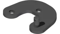 64.1633 Mount, Park Brake Rocker