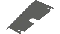 Bracket, Window Rear Left