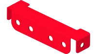64.1772 Bracket, HYD Coupler Rear 4