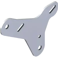 64.1943 Plate, Motor End Support