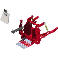 70.4100 KN, Opt. 3 Point Hitch