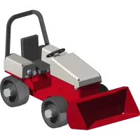 70.9903 CT 4520 Tractor 1:12 Scale