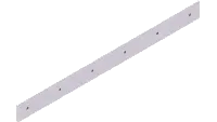 78.0063 Cutting Edge, 3/8" x 3-1/2" x 42"