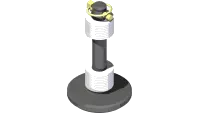 79.0094 Shoe, Skid Round Asm 4-1/2"