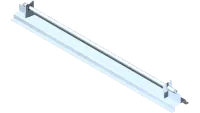 80.0321 Shaft, 1" Weldment for Brush