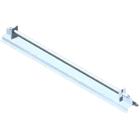 80.0321 Shaft, 1" Weldment for Brush