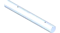 80.0346 Shaft, Snowblower Fan