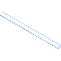 80.0349 Shaft, 1 x 17-1/4l Keyed En