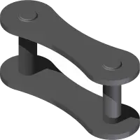 81.0124 Link, Conn #60 Double Pitch