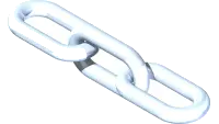 81.0131 Chain, 3/16 Plated 3 Links