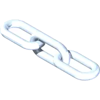81.0131 Chain, 3/16 Plated 3 Links