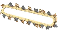 81.0149 Chain, Asm 5.5" x 34 Stations