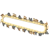 81.0149 Chain, Asm 5.5" x 34 Stations