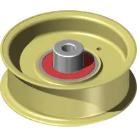 83.0013 Pulley, Idler Flat 3/8 x 3 1/2