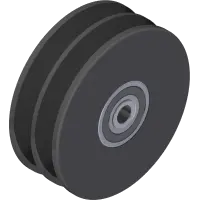 83.0039 Pulley, Idler 2 Groove Asm