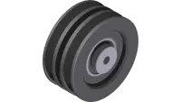 83.0054 Pulley, Idler 2 Groove Asm