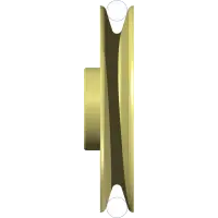 83.0075 Pulley, 5.64 OD, 25MM Str. Bore