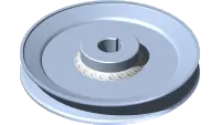 83.0079 Pulley, 7-1/2, 25mm STR Bore