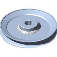 83.0079 Pulley, 7-1/2, 25mm STR Bore