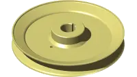 83.0080 Pulley, 7-1/2, 25MM STR Bore