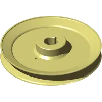 83.0080 Pulley, 7-1/2, 25MM STR Bore