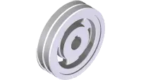 83.2AK5616 Pulley, 2AK 5.6" 1" Bore