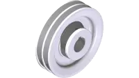83.2AK5618 Pulley, 2AK 5.45" 1-1/8 Bore