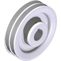 83.2AK5618 Pulley, 2AK 5.45" 1-1/8 Bore