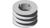 83.3TB36TB Pulley, 3B 3.6" TB-Bushing